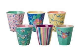 Rice melamine cups