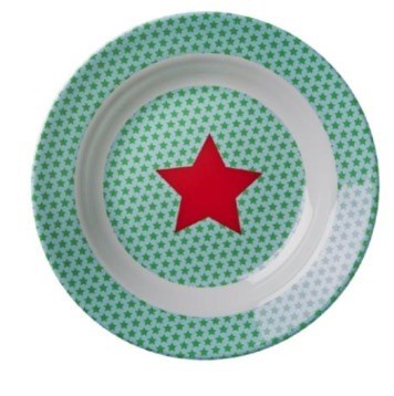 Rice melamine plate