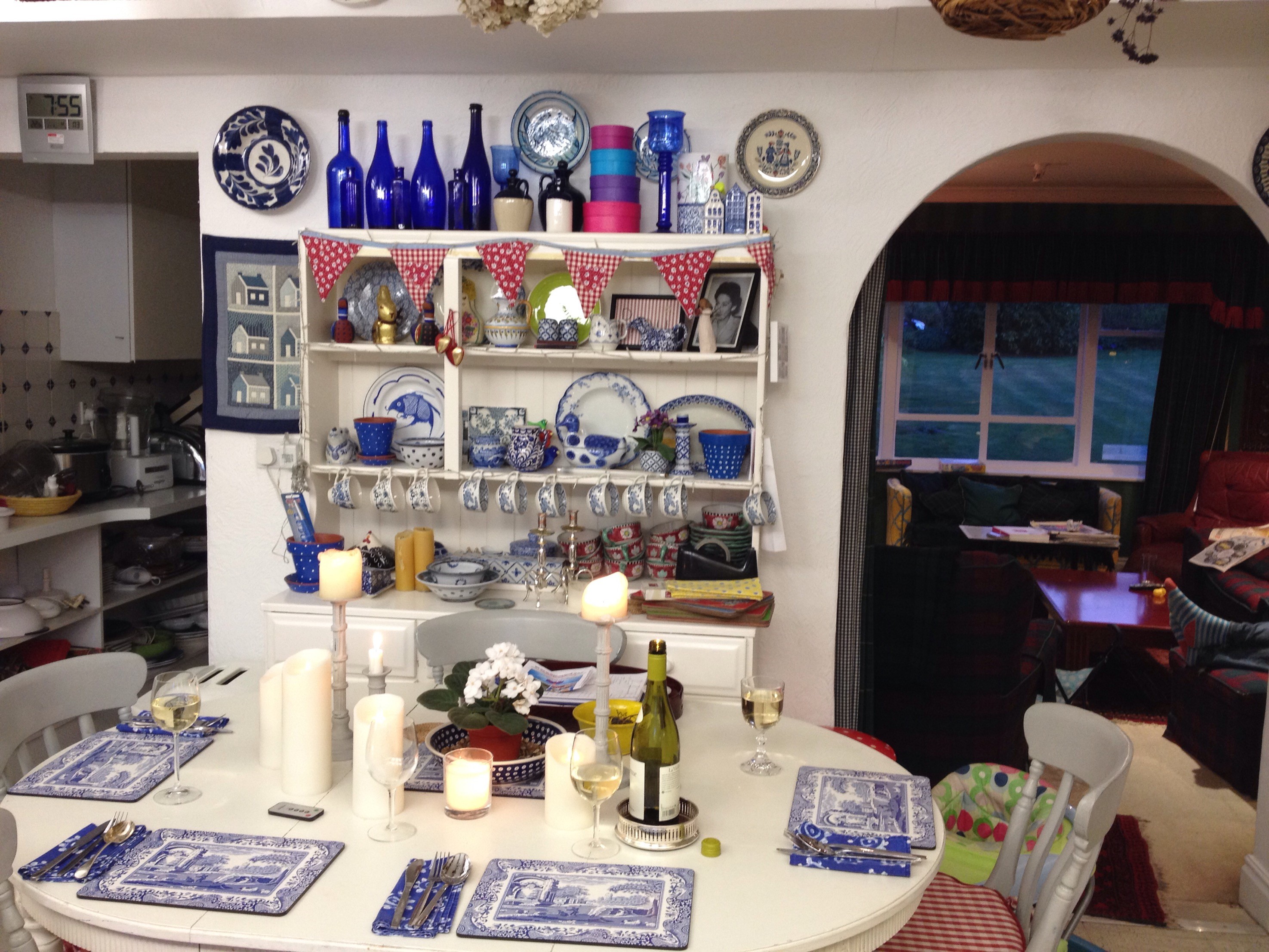 Kitchen chairs - Paris Grey Kitchen Table - Old White 