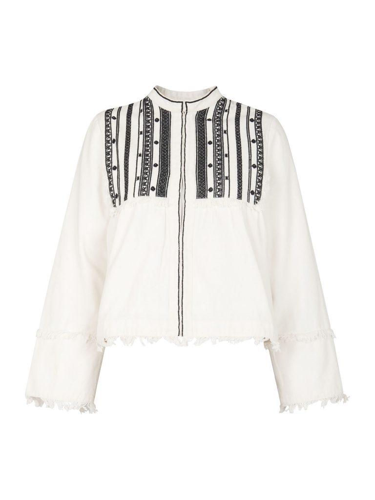 Whistles Embroidered Jacket