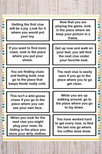 hunt clues treasure kids scavenger riddles easy printable hunts fun birthday outdoor christmas easter riddle activity comments thelondonmummy choose board
